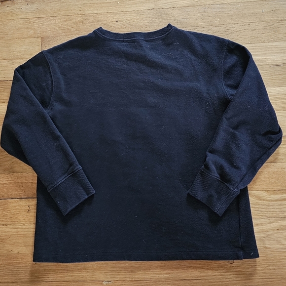 Mulberry and Grand California Rainbow Graphic Black Sweatshirt Womens Size Small - Picture 4 of 12